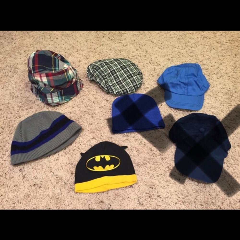 Set Of 5 infant/Toddler hats